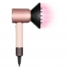 Сешоар Dyson HD16 Supersonic Nural Ceramic Pink/Rose Gold Straight+Wavy 113407-01, 1600W, 3 скорости, 4 температури, Отрицателни йони, 5 приставки, Предпазващ скалпа, Керамично розово/розово злато