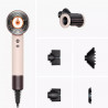 Сешоар Dyson HD16 Supersonic Nural Ceramic Pink/Rose Gold Straight+Wavy 113407-01, 1600W, 3 скорости, 4 температури, Отрицателни йони, 5 приставки, Предпазващ скалпа, Керамично розово/розово злато