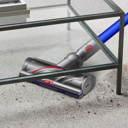 Вертикална прахосмукачка Dyson V11 Advanced Nickel/Purple 479333-01, 200AW, 760 мл, 125000 об/мин, Автомония 60 мин, HEPA, Лилав/Никел