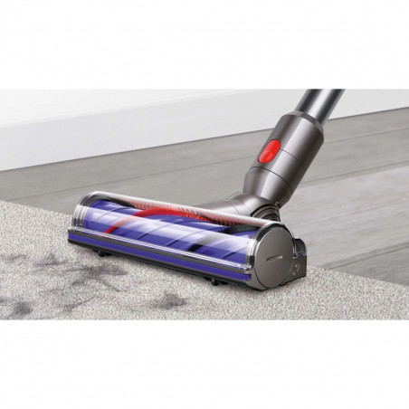 Вертикална прахосмукачка Dyson V11 Advanced Nickel/Purple 479333-01, 200AW, 760 мл, 125000 об/мин, Автомония 60 мин, HEPA, Лилав/Никел