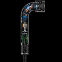 Сешоар Dyson HD17 Supersonic r Ceramic Pink/Rose Gold Straight+Wavy 113332-01, 1700W, 4 интелигентни темп. настройки, 3 скорости, Йонизация, Разпознаване на приставки RFID, Защита на скалпа, Керамино розово/розово злато