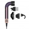 Сешоар Dyson HD17 Supersonic r™ Jasper Plum Straight+Wavy 122781-01, 1700W, 4 интелигентни темп. настройки, 3 скорости, Йонизация, Разпознаване на приставки RFID, Защита на скалпа, Сливово лилав