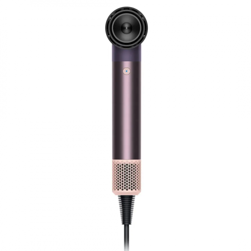Сешоар Dyson HD17 Supersonic r™ Jasper Plum Straight+Wavy 122781-01, 1700W, 4 интелигентни темп. настройки, 3 скорости, Йонизация, Разпознаване на приставки RFID, Защита на скалпа, Сливово лилав