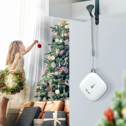 Стаен термометър и хигрометър Govee H5179, Wi-Fi, Bluetooth, LCD дисплей, Бял