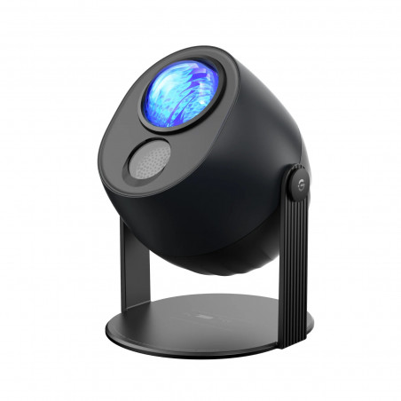 Smart лампа тип проектор за звезди Govee Star Light Projector H6093, 12W, RGBW, Гласово управление, Wi-Fi, Bluetooth, Черен