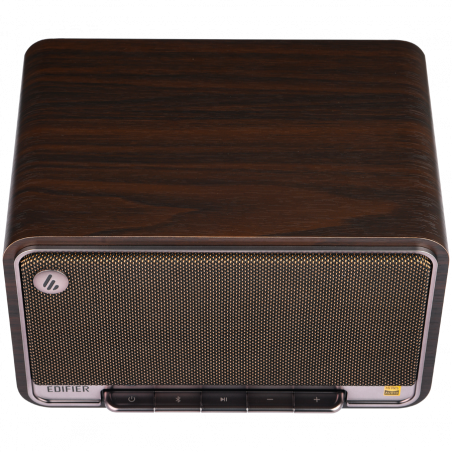 Тонколона Edifier D32 BL-WALNUT, 60W, 11 часа, Hi-Res Audio/Wireless, Bluetooth 5.3, Wi-Fi, Apple Airplay2, DRC, DSP,  Дървен корпус, Черен орех/кафяв