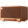 Тонколона Edifier D32 BR, 60W, 11 часа, Hi-Res Audio/Wireless, Bluetooth 5.3, Wi-Fi, Apple Airplay2, DRC, DSP,  Дървен корпус, Кафяв
