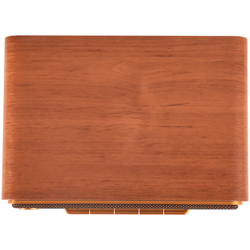 Тонколона Edifier D32 BR, 60W, 11 часа, Hi-Res Audio/Wireless, Bluetooth 5.3, Wi-Fi, Apple Airplay2, DRC, DSP,  Дървен корпус, Кафяв