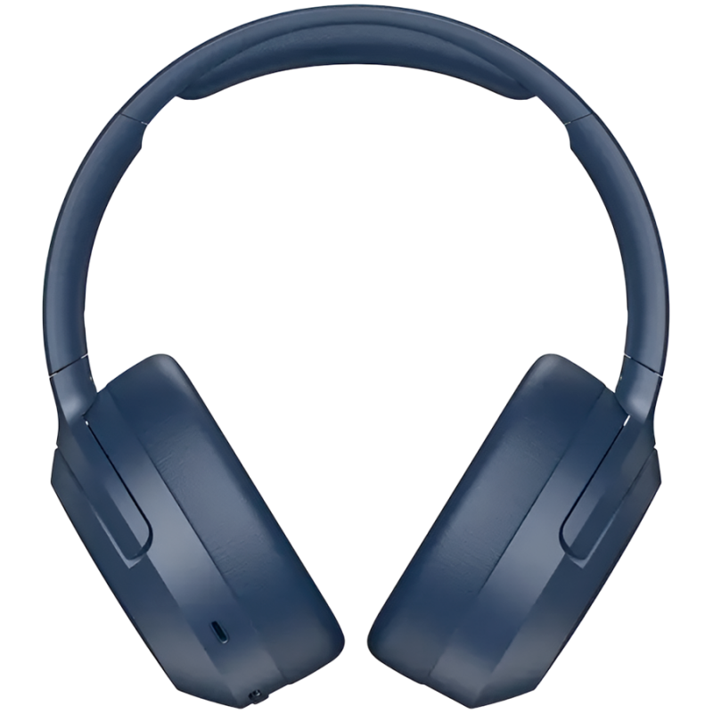 Безжични слушалки Edifier W820NB Plus V25 Navy, 40 мм, 80 часа, A.I, Динамични драйвери с титаниево покритие, Bluetooth V6.1, ANC, Hi-Res, Тъмносин