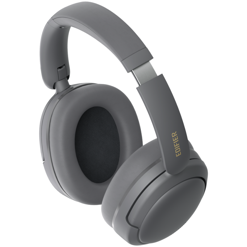 Безжични слушалки Edifier W800BT SE-GR, 40 мм, До 45 часа, Bluetooth 5.4, AI шумоизолация, Multipoint, Гейминг режим, Сив