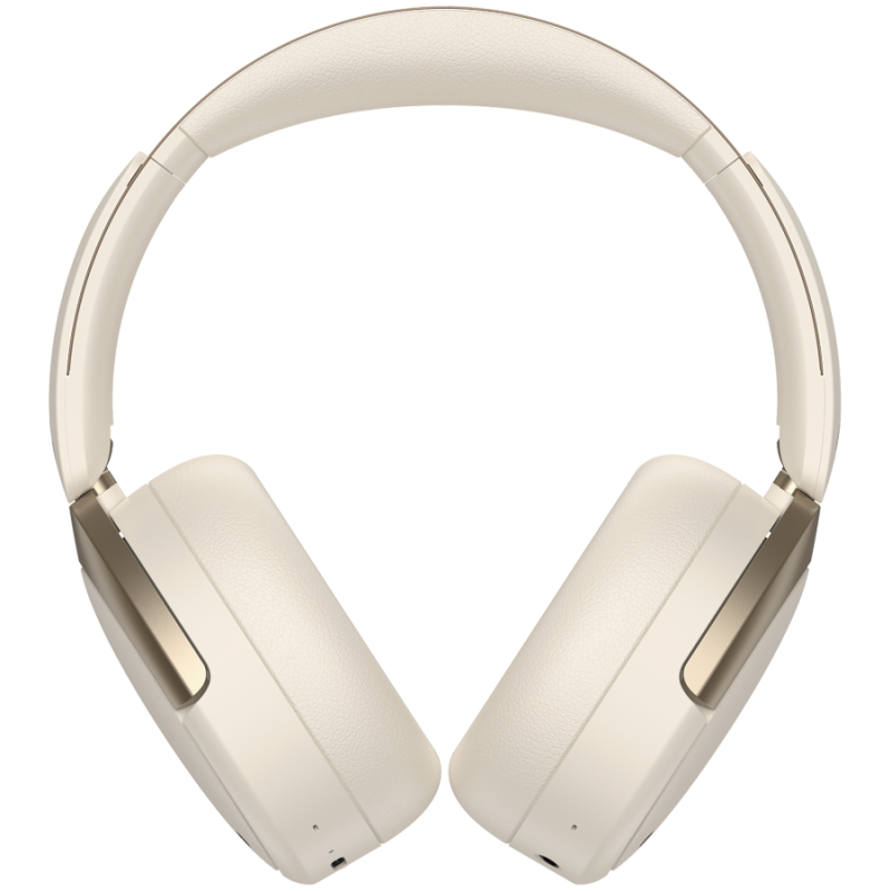 Безжични слушалки Edifier WH950NB Ivory, 40 мм, 55 часа, Динамични драйвери с титаниево покритие, 3 режима, Таймер, Bluetooth V5.3, ANC, ENC, Hi-Res, Бежов