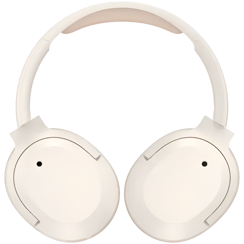 Безжични слушалки Edifier W820NB Plus V25 Ivory, 40 мм, 80 часа, A.I, Динамични драйвери с титаниево покритие, Bluetooth V6.1, ANC, Hi-Res, Бежов
