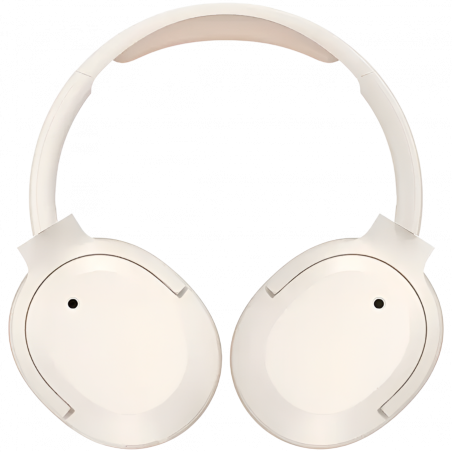 Безжични слушалки Edifier W820NB Plus V25 Ivory, 40 мм, 80 часа, A.I, Динамични драйвери с титаниево покритие, Bluetooth V6.1, ANC, Hi-Res, Бежов