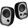 Тонколони Edifier R12U BL 2.0, 4W RMS, USB, AUX, 20 KHz, 2.25" говорители, Контрол на звука, Черен