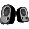 Тонколони Edifier R12U BL 2.0, 4W RMS, USB, AUX, 20 KHz, 2.25" говорители, Контрол на звука, Черен