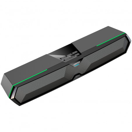 Саундбар Edifier MG300, 5W RMS, 48.5 см, Bluetooth V5.3, USB, AUX, RGB, 2x52мм говорители, Сензорен контрол, Черен