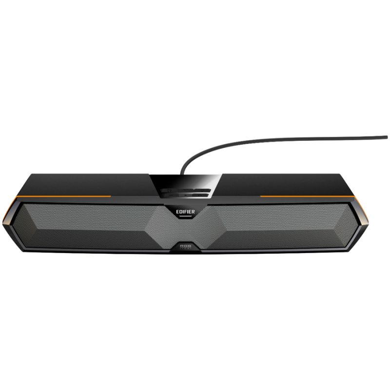 Саундбар Edifier MG300, 5W RMS, 48.5 см, Bluetooth V5.3, USB, AUX, RGB, 2x52мм говорители, Сензорен контрол, Черен