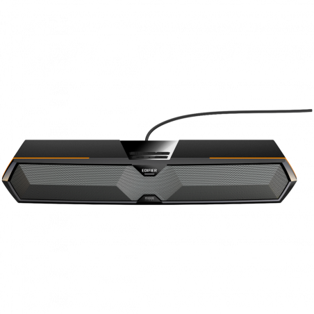 Саундбар Edifier MG300, 5W RMS, 48.5 см, Bluetooth V5.3, USB, AUX, RGB, 2x52мм говорители, Сензорен контрол, Черен