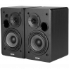 Тонколони Edifier R1280DB BL 2.0, 42W RMS, Bluetooth V5.1, 2 RCA, Активен кросоувър, Регулатор на бас и високи, Черен