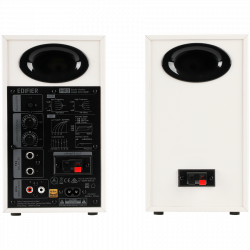 Тонколони Edifier MR3 WH, 36W RMS, BT V5.4, RCA, AUX, Hi-Res, ConneX, Активни, Акустични настройки, Бял
