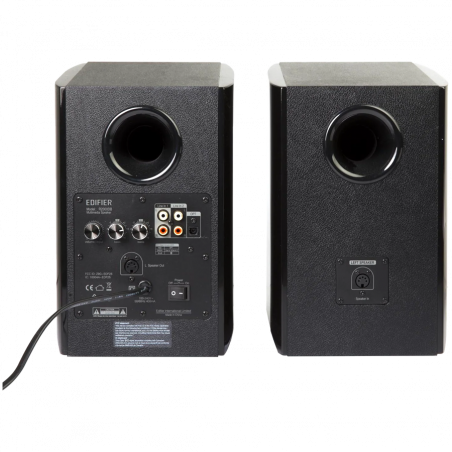 Тонколони Edifier R2000DB BL 2.0, 120W RMS, Bluetooth, 3.5mm към RCA, DSP, Eagle Eye говорители, 10°C наклон, Дистанционно управление, MDF корпус, Черен