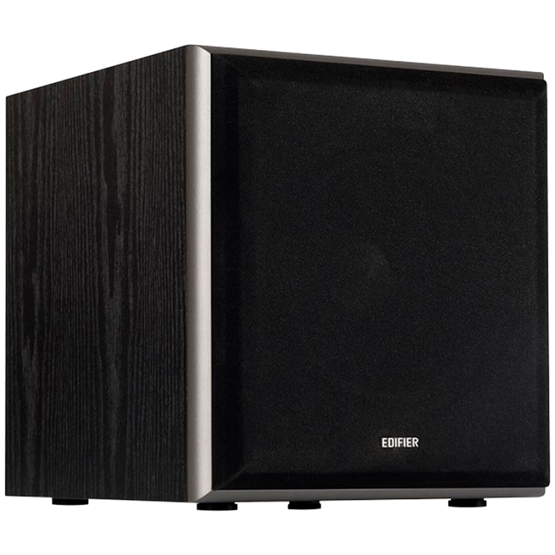 Субуфер Edifier T5, 70W RMS, 8" басов говорител, Честоти до 38Hz, 2xRCA, Low-pass филтър, Черен
