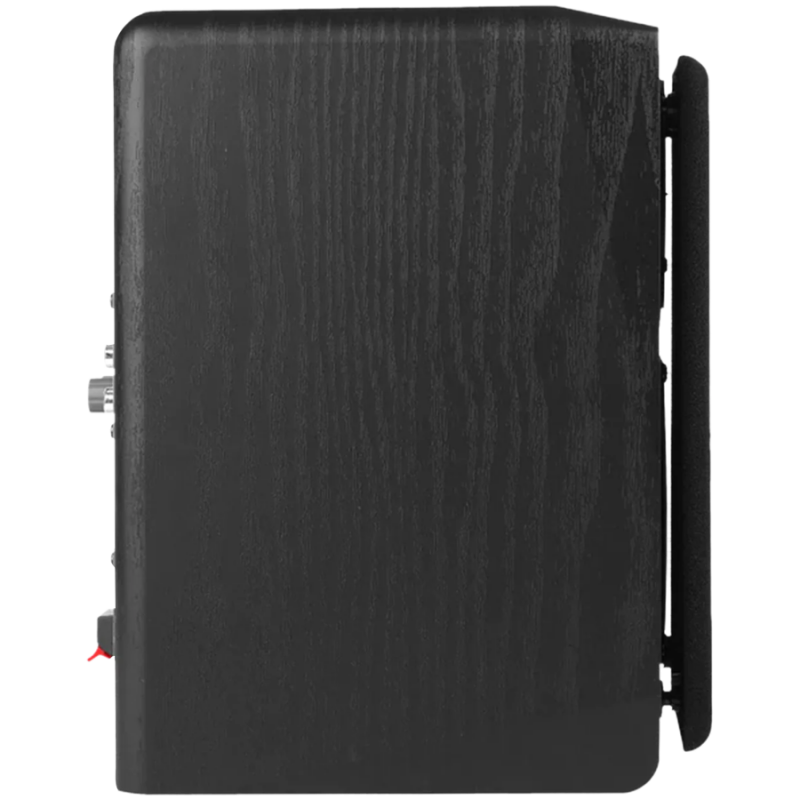 Тонколони Edifier R1010BT BL, 24W RMS, 2x RCA, Bluetooth 5.1, 4 говорителя, Копринена мембрана, Дървен корпус, Активни, Черен