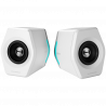 Геймърски тонколони Edifier G2000 2.0 WH, 16W RMS, BT V5.1, USB, AUX, RGB, Hi-Fi, 3 режима, Памет на настройки, Бял