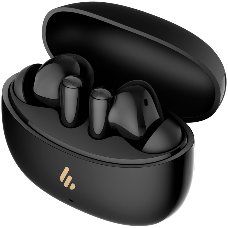 Безжични слушалки Edifier X5 Pro, Bluetooth 5.3, ANC, Сензорни контроли, До 31 часа, USB-C, IP55, Черен