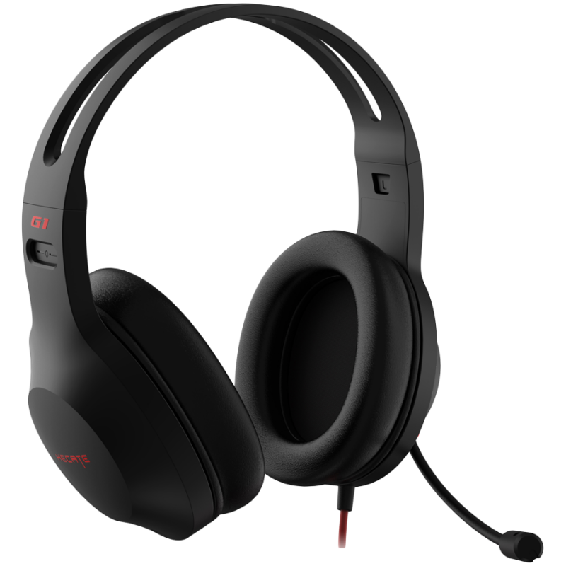 Геймърски слушалки Edifier G1, Въртящ се микрофон, USB, Black