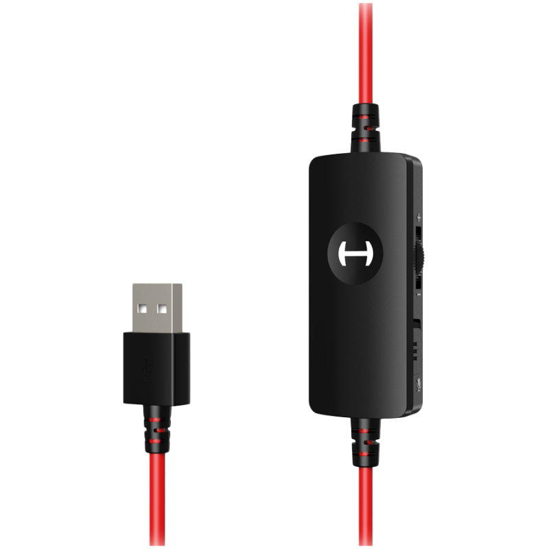 Геймърски слушалки Edifier G1, Въртящ се микрофон, USB, Black