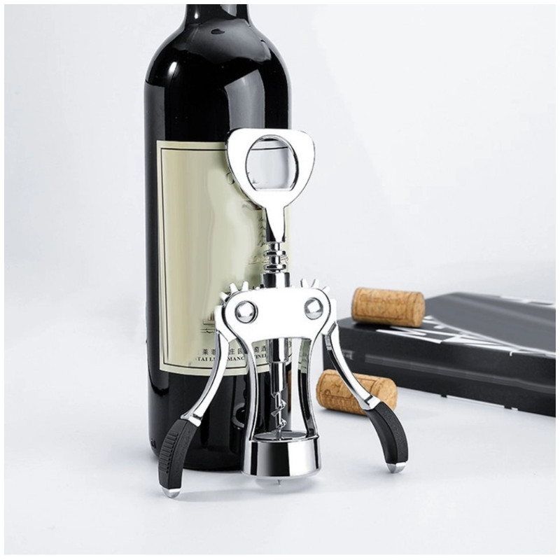 Тирбушон Bohmann BH 7710, 23.5 см, Отварачка, Лостов, Сребрист