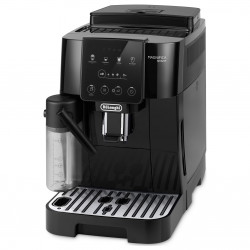 Еспресо машина Delonghi Magnifica START ECAM220.60.B, 1450W, 15 bar, 1.8 л, 4 програми, 13 нива на смилане, LatteCrema Hot, Опция за кафе на зърна, Черен