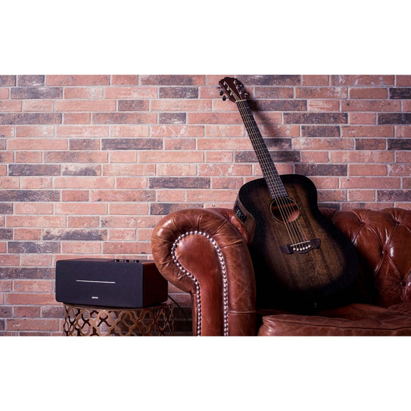 Тонколона Edifier D12, 70W, Bluetooth 5.0, RCA, AUX, Line-Out, USB-C, Черен