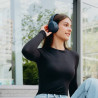 Безжични слушалки Edifier W820NB Plus V25 Navy, 40 мм, 80 часа, A.I, Динамични драйвери с титаниево покритие, Bluetooth V6.1, ANC, Hi-Res, Тъмносин