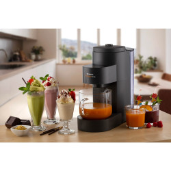 Уред за растително мляко Ariete My Veggie Drink 0650/00, 1200W, 1.5 литра, Самопочистване, Таймер, Черен
