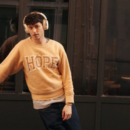 Безжични слушалки Edifier WH950NB Ivory, 40 мм, 55 часа, Динамични драйвери с титаниево покритие, 3 режима, Таймер, Bluetooth V5.3, ANC, ENC, Hi-Res, Бежов