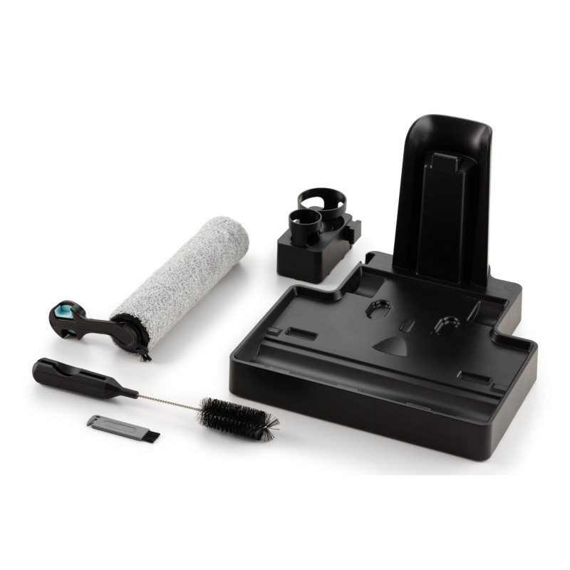 Вертикална прахосмукачка Ariete Aqua Force Wash & Vacuum 2483/00, 220W, 500 мл, Автономия до 35 мин, Самопочистване, Бял