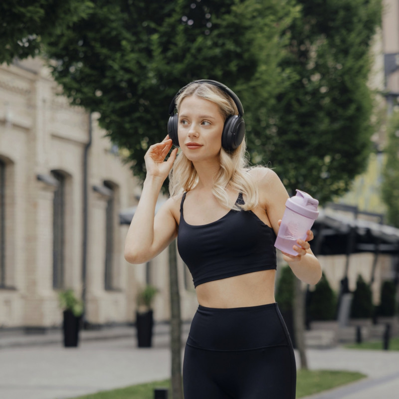 Безжични слушалки Edifier W800BT Pro BL, 40 мм, 45 часа, A.I, Динамични говорители с титаниево покритие, ANC, BT V5.4, Hi-Res, Multipoint, EQ режими, ConneX, Черен