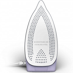 Ютия Tefal DB1612E0, 1000W, 70 мл, Dry&Steam, Вертикална пара, Microsteam 200, Бял/лилав
