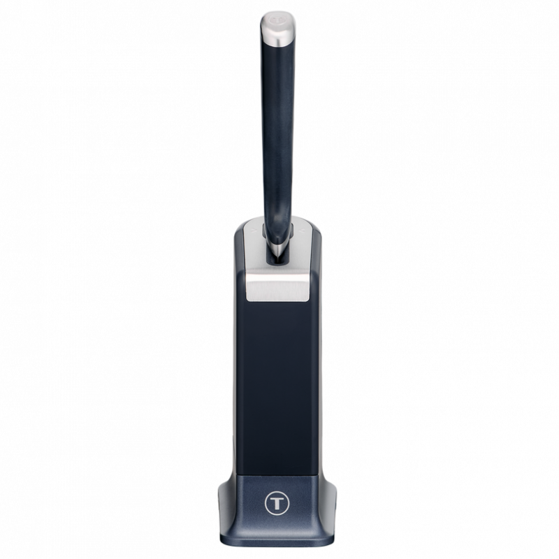 Кухненски нож Tefal K297S244, 20 см, Неръждаема стомана, Поставка с вградено точило, Предпазител за пръсти, Черен