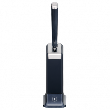 Кухненски нож Tefal K297S244, 20 см, Неръждаема стомана, Поставка с вградено точило, Предпазител за пръсти, Черен