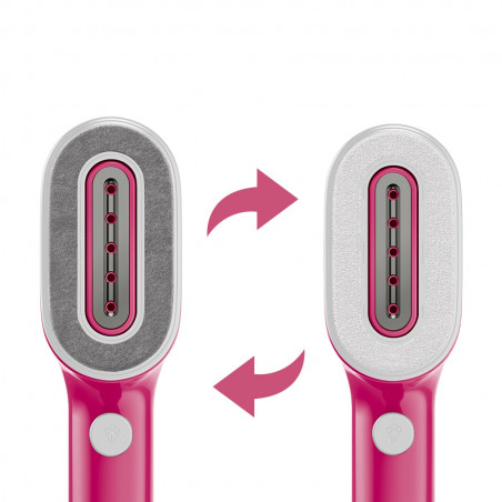 Уред за гладене с пара Tefal DT2023F0, 1300W, 70 мл, 20 г/мин, Индикатор за готовност, Автоматично изключване, Розов