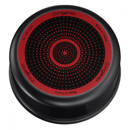 Комплект тигани Tefal Ingenio Easy Cook & Clean L1539053, 10 части, Подвижни дръжки, Незалепващо покритие, Thermo Signal, Черен