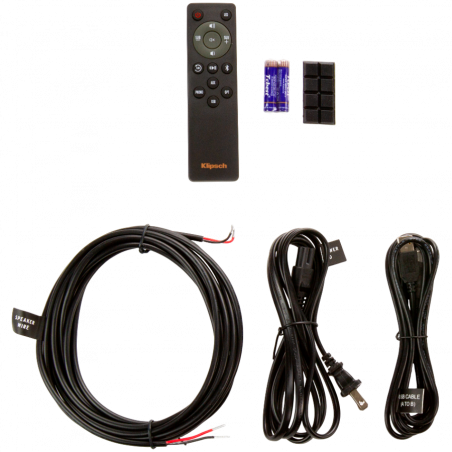 Тонколони Klipsch R-41PM, 70W RMS, Tractrix Horn, Bluetooth, Фоно предусилвател, USB-B, Оптичен вход, Черен