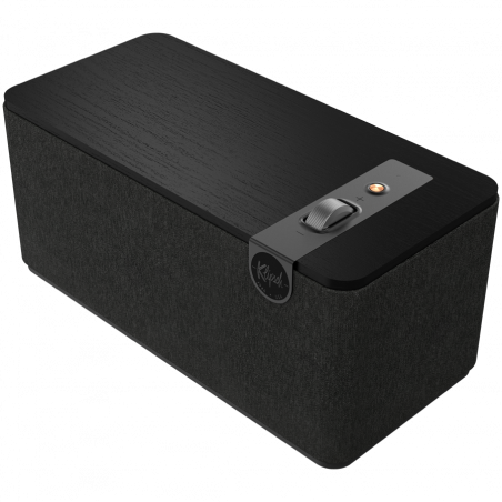 Настолна тонколона Klipsch The One Plus 2.1 MB, 60W, Bluetooth 5.3, USB-C, Би-амплифация, Дървен корпус, Мобилно приложение, Черен мат
