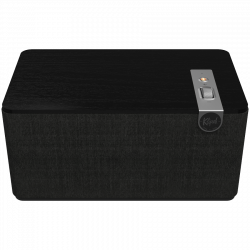 Тонколона Klipsch The Three Plus Matt Black, 120W, 2.1, 45Hz, USB+USB-C, Type-A, RCA, Bluetooth, Мобилно приложение, Черен мат
