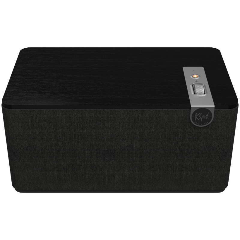 Тонколона Klipsch The Three Plus Matt Black, 120W, 2.1, 45Hz, USB+USB-C, Type-A, RCA, Bluetooth, Мобилно приложение, Черен мат