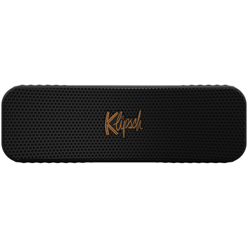 Преносима тонколона Klipsch Detroit Black, 60W RMS, Bluetooth 5.3, 20 часа, Микрофон, Мобилно приложение, USB-C, IP67, Черен
