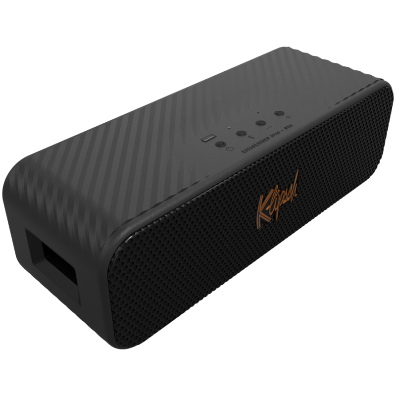 Преносима тонколона Klipsch Detroit Black, 60W RMS, Bluetooth 5.3, 20 часа, Микрофон, Мобилно приложение, USB-C, IP67, Черен